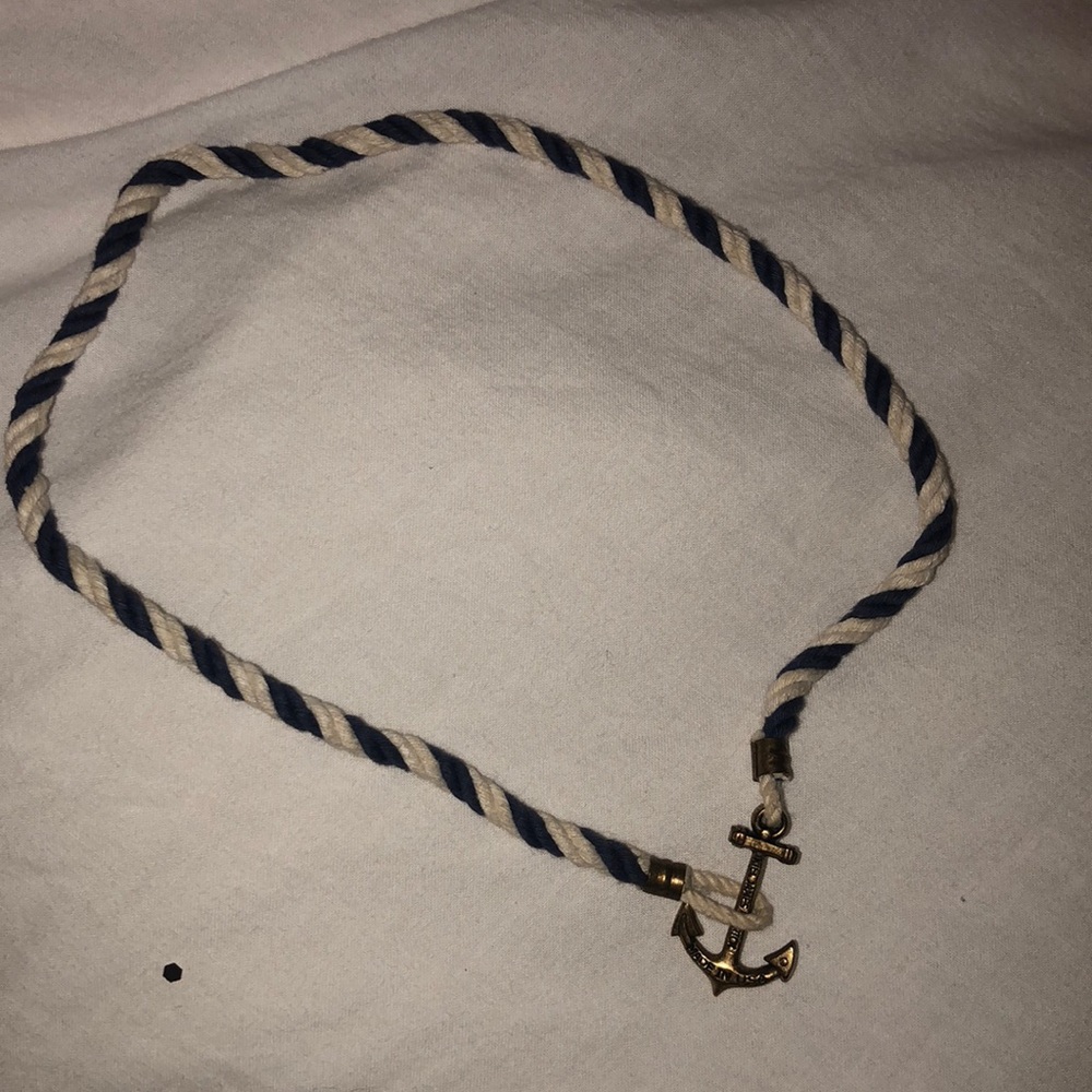 Kiel James Patrick anchor necklace/bracelet